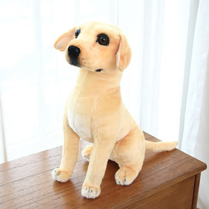 image of an adorable labrador stuffed animal plush toy - standing