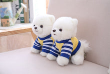 Load image into Gallery viewer, image of two adorable pomeranian stuffed animal plush toys