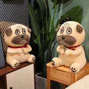 image of different sizes for pug stuffed animal soft toys