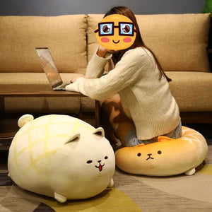 Bread Loaf Samoyed Plush Stuffed Pillow-Soft Toy-Dogs, Home Decor, Samoyed, Soft Toy, Stuffed Animal-7