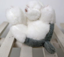 Load image into Gallery viewer, image of a schnauzer stuffed animal plush toy - backview
