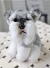 Load image into Gallery viewer, image of a schnauzer stuffed animal plush toy