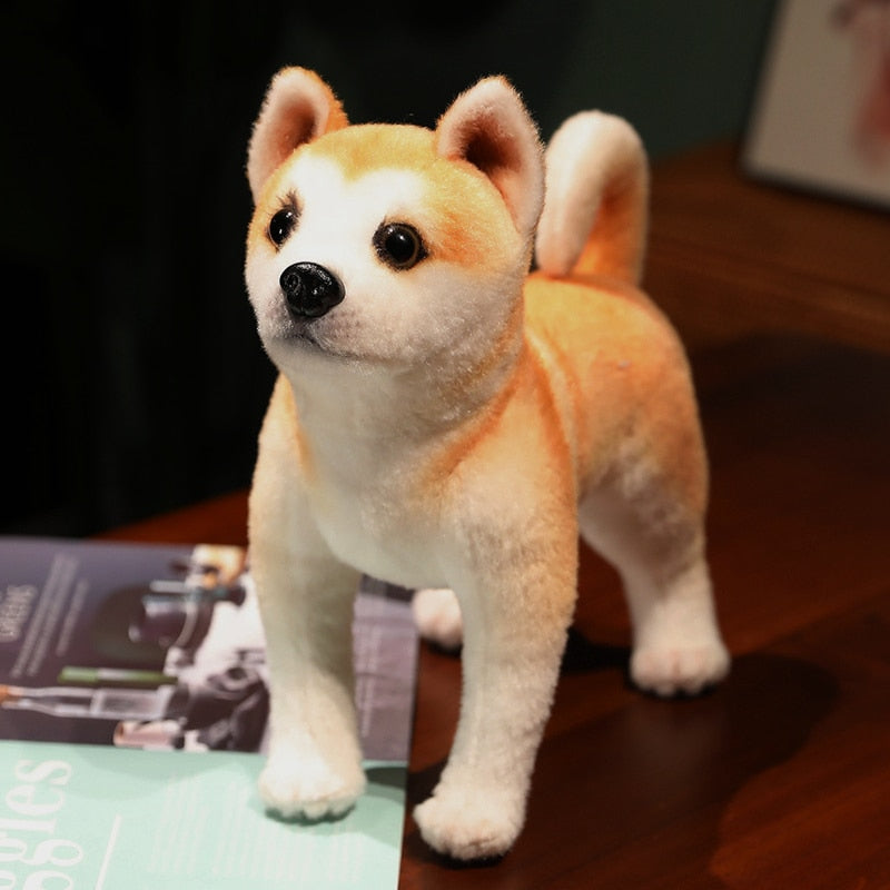 image of a shiba inu stuffed animal plush toy