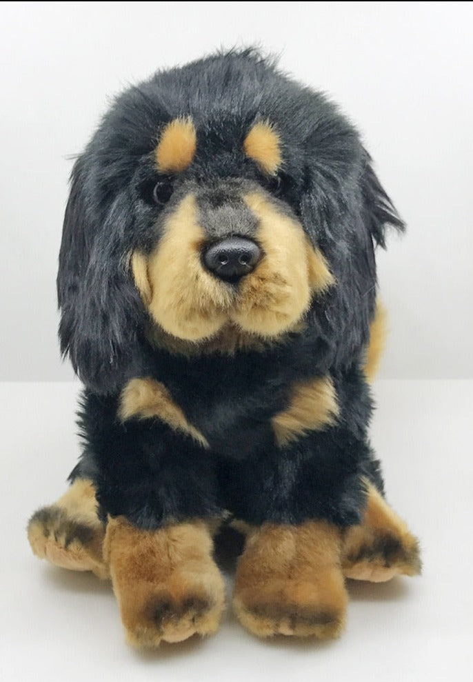 Lifelike Tibetan Mastiff Stuffed Animal Plush Toy
