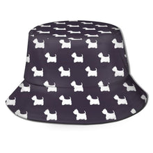 Load image into Gallery viewer, West Highland Terrier Love Bucket Hats-Accessories-Accessories, Dogs, Hat, West Highland Terrier-12