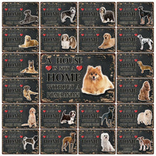 Load image into Gallery viewer, A House Is Not A Home Without A Chow Chow Tin Poster-Sign Board-Chow Chow, Dogs, Home Decor, Sign Board-4