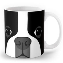 Load image into Gallery viewer, Abstract Boston Terrier MugMugDefault Title