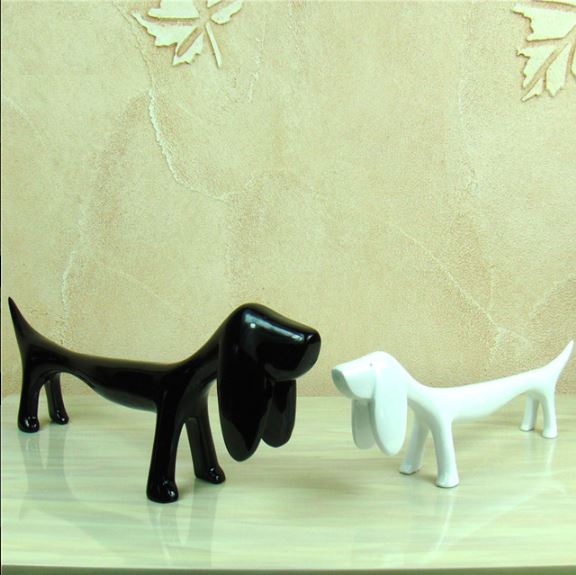 Abstract Dachshund Resin Home Decor SculptureHome Decor
