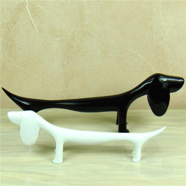 Abstract Dachshund Resin Home Decor SculptureHome Decor