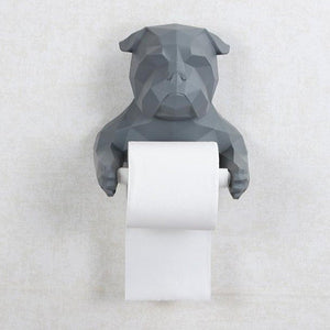Abstract English Bulldog Toilet Roll Holders-Home Decor-Bathroom Decor, Dogs, English Bulldog, Home Decor-10