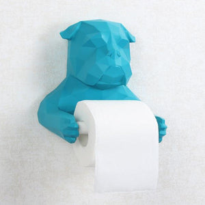 Abstract English Bulldog Toilet Roll Holders-Home Decor-Bathroom Decor, Dogs, English Bulldog, Home Decor-11