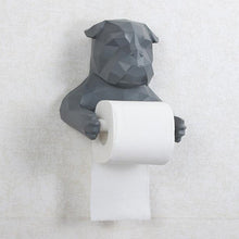 Load image into Gallery viewer, Abstract English Bulldog Toilet Roll Holders-Home Decor-Bathroom Decor, Dogs, English Bulldog, Home Decor-3