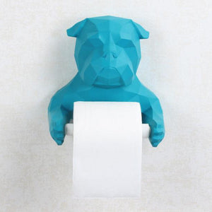 Abstract English Bulldog Toilet Roll Holders-Home Decor-Bathroom Decor, Dogs, English Bulldog, Home Decor-4