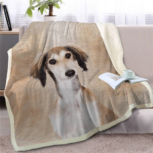 Airedale Terrier Love Soft Warm Fleece Blanket - Series 3-Home Decor-Airedale Terrier, Blankets, Dogs, Home Decor-Shih Tzu-Medium-14