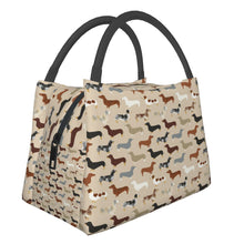 Load image into Gallery viewer, All the Dachshund I Love Insulated Lunch Bag-Accessories-Accessories, Bags, Dachshund, Dogs, Lunch Bags-10