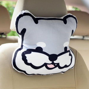 Samoyed Love Stuffed Cushion and Neck PillowCar Accessories