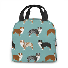 Load image into Gallery viewer, Image of an Australian Shepherd bag with Exterior Pocket