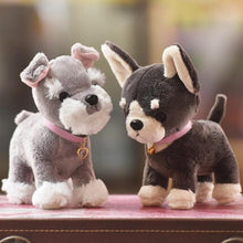 Load image into Gallery viewer, Baby Chihuahua and Schnauzer Love Stuffed Animal Plush ToysSoft Toy