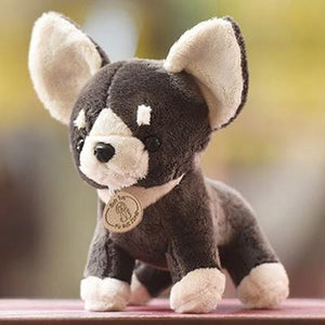 Baby Chihuahua and Schnauzer Love Stuffed Animal Plush ToysSoft ToySmallChihuahua