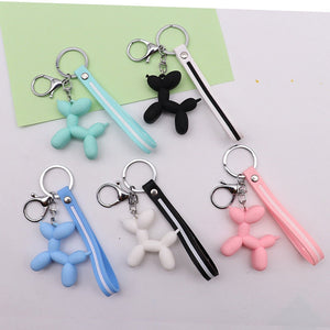 Balloon Poodle Love Keychains-Accessories-Accessories, Dogs, Keychain, Poodle-4