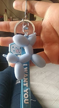 Load image into Gallery viewer, Balloon Poodle Love Keychains-Accessories-Accessories, Dogs, Keychain, Poodle-6