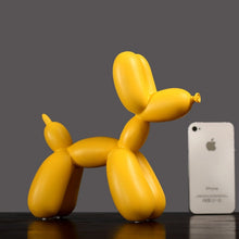 Load image into Gallery viewer, Balloon Poodle Love Resin Statues-Home Decor-Dogs, Home Decor, Poodle, Statue-Yellow-2