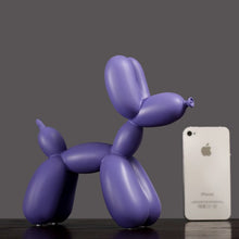 Load image into Gallery viewer, Balloon Poodle Love Resin Statues-Home Decor-Dogs, Home Decor, Poodle, Statue-Purple-3