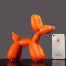 Load image into Gallery viewer, Balloon Poodle Love Resin Statues-Home Decor-Dogs, Home Decor, Poodle, Statue-Orange-4