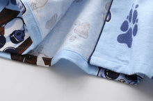 Load image into Gallery viewer, Basset Hound Love Women’s Cotton Pajamas-Apparel-Apparel, Basset Hound, Dogs, Pajamas-9