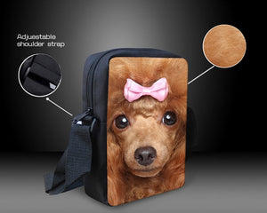 Basset Hound Under the Night Sky Messenger Bag-Accessories-Accessories, Bags, Basset Hound, Dogs-5