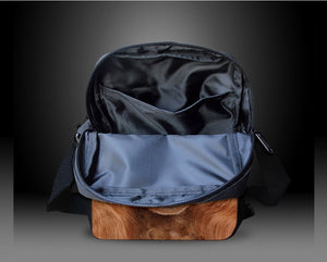 Basset Hound Under the Night Sky Messenger Bag-Accessories-Accessories, Bags, Basset Hound, Dogs-6