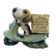 Load image into Gallery viewer, Image of a super cute beagle garden statue