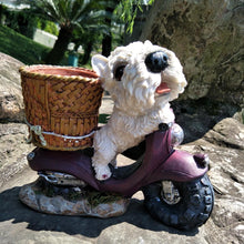 Load image into Gallery viewer, Beagle Delivery Garden Statue-Home Decor-Beagle, Dogs, Home Decor, Statue-West Highland Terrier-8
