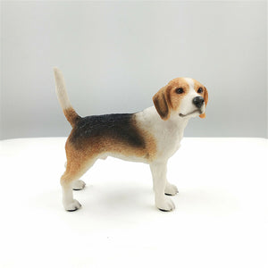 Image of a realistic and lifelike Beagle figurine