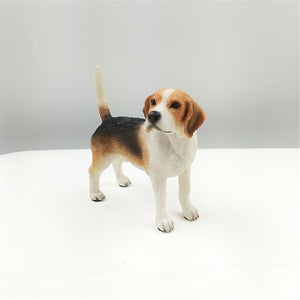 Image of a super cute realistic and lifelike Beagle statue