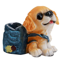 Load image into Gallery viewer, Beagle Love Desktop Pen or Pencil Holder Figurine-Home Decor-Beagle, Dogs, Figurines, Home Decor, Pencil Holder-7