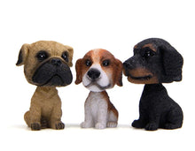 Load image into Gallery viewer, Beagle Love Miniature Car BobbleheadCar Accessories