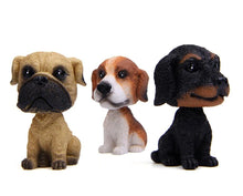 Load image into Gallery viewer, Beagle Love Miniature Car BobbleheadCar Accessories