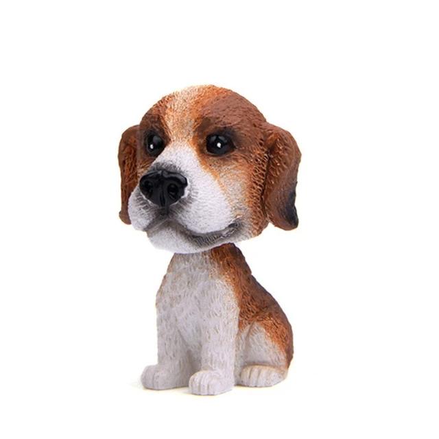 Image of a miniature beagle bobblehead