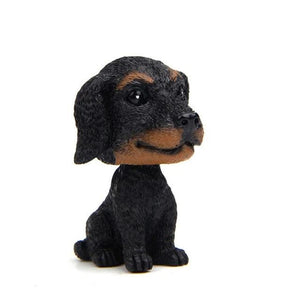 Beagle Love Miniature Car BobbleheadCar AccessoriesDachshund