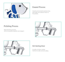 Load image into Gallery viewer, Beagle Love Silver Earrings - Charming Gift for Beagle Lovers-Dog Themed Jewellery-Beagle, Dogs, Earrings, Jewellery-12