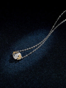 Beagle Love Studded Silver NecklaceDog Themed Jewellery