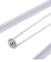 Beagle Love Studded Silver NecklaceDog Themed Jewellery