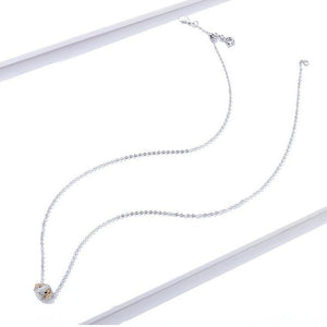 Beagle Love Studded Silver NecklaceDog Themed Jewellery