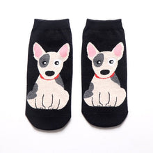 Load image into Gallery viewer, Beagle Love Womens Ankle Length Socks-Apparel-Accessories, Beagle, Dogs, Socks-Bull Terrier-9