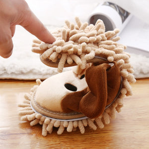 Image of a super cute beagle slippers