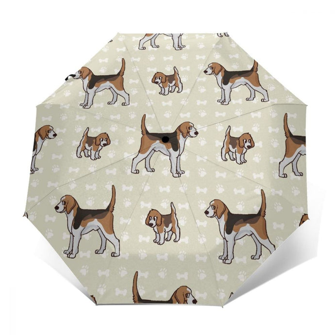 Image of an automatic Beagle umbrella