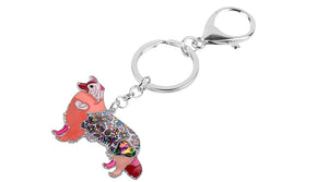 Beautiful Border Collie Love Enamel Keychains-Accessories-Accessories, Border Collie, Dogs, Keychain-9