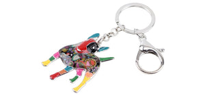 Beautiful Bull Terrier Love Enamel Keychains-Accessories-Accessories, Bull Terrier, Dogs, Keychain-10