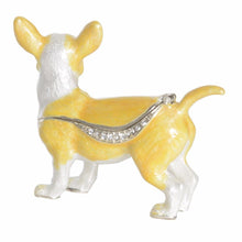 Load image into Gallery viewer, Beautiful Chihuahua Love Small Jewellery Box FigurineHome Decor